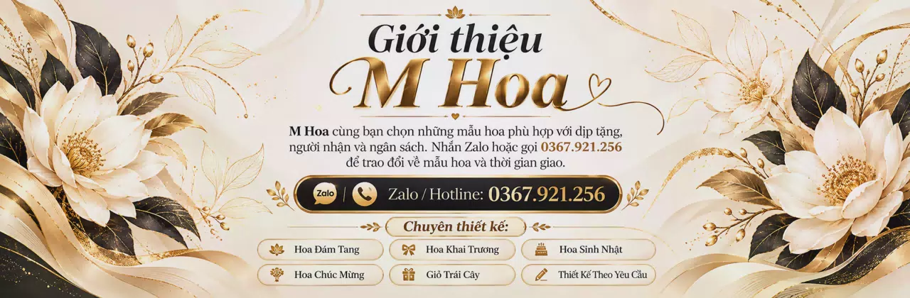 Ảnh bìa Shop hoa tươi Phường Thiên Hương Hải Phòng - Gửi lời chúc bằng sắc hoa